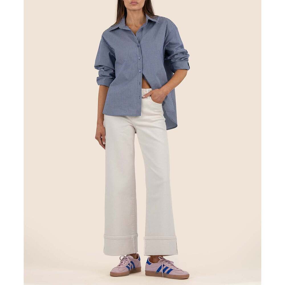 Kut from the Kloth Meg High Rise Wide Leg, Exclusive Size 8 / Candle